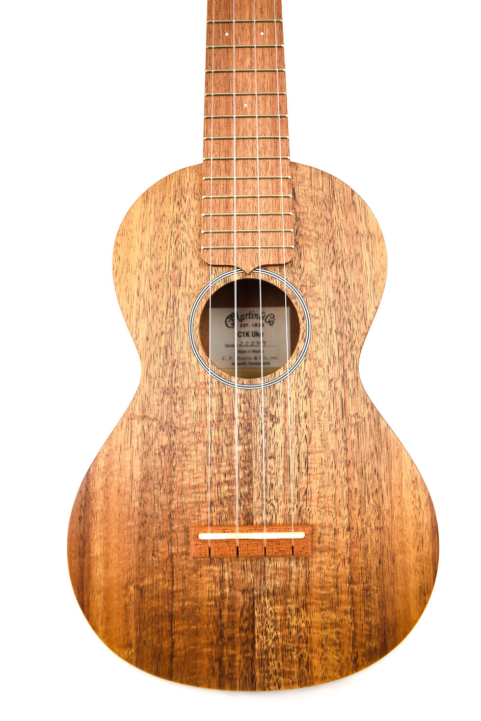 C1K-UKE Solid Koa Concert Ukulele : Martin