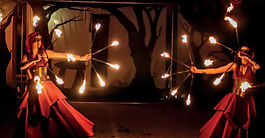 Cie Tan Elleil - Spectacle de feux « FLAMMES
EPHEMERES »