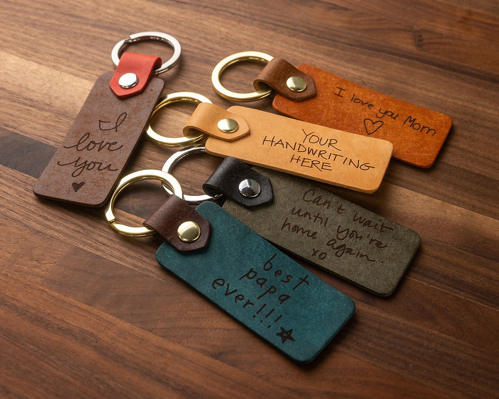 Thumbnail: Handwriting Keychain