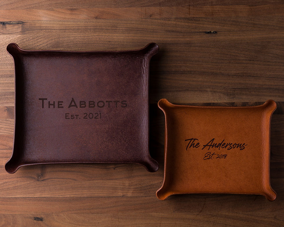 Thumbnail: Family Established Leather Catchall