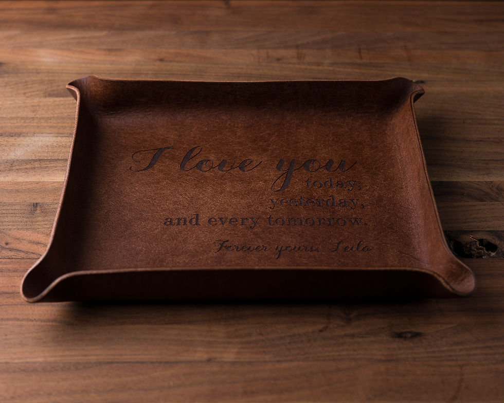 Thumbnail: Always & Forever Leather Catchall
