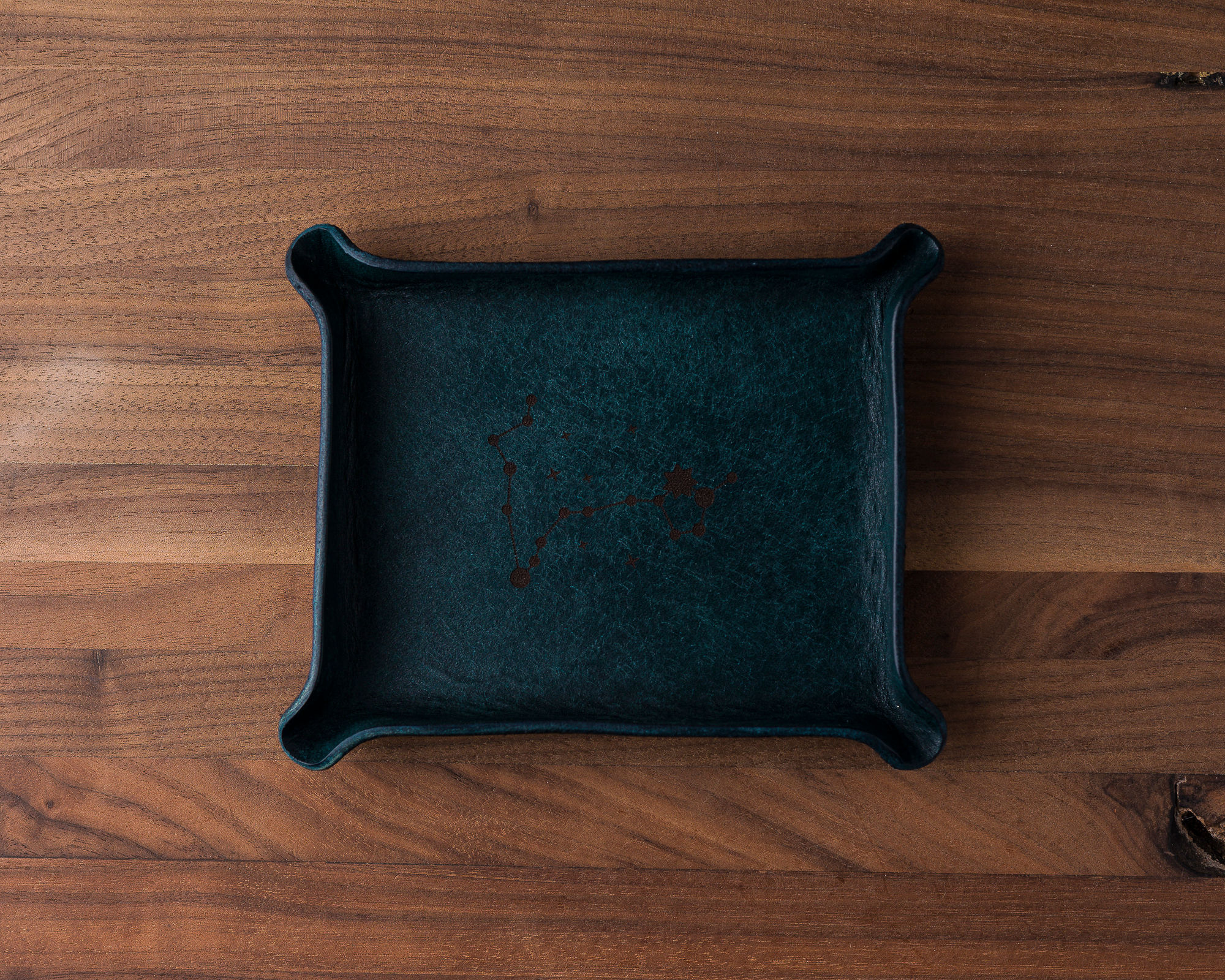 Astrological Constellation Leather Ring Dish