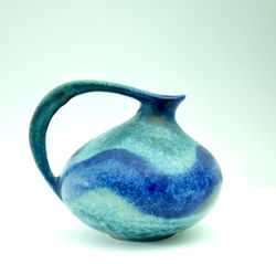 RUSCHA 313 VASE/JUG BLUE