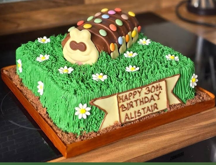 Caterpillar Cake