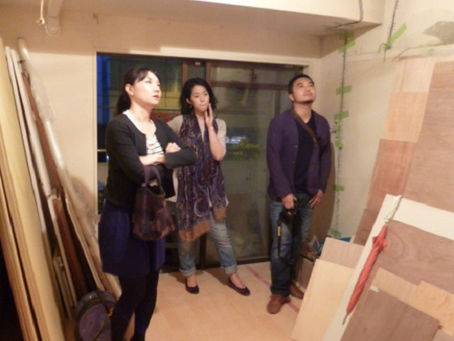 壁がどどんと。