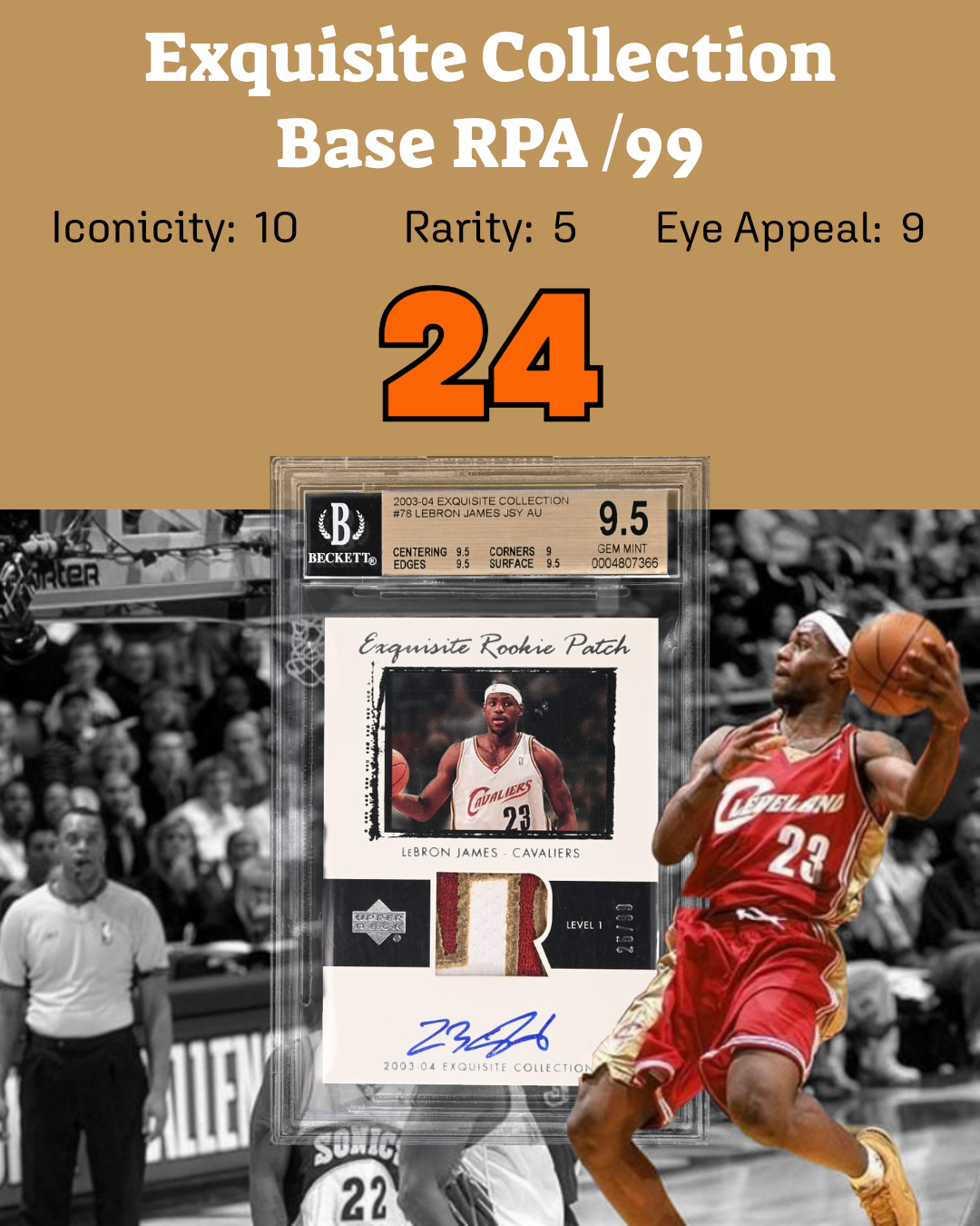 Exquisite Collection Rookie Patch Autograph /99