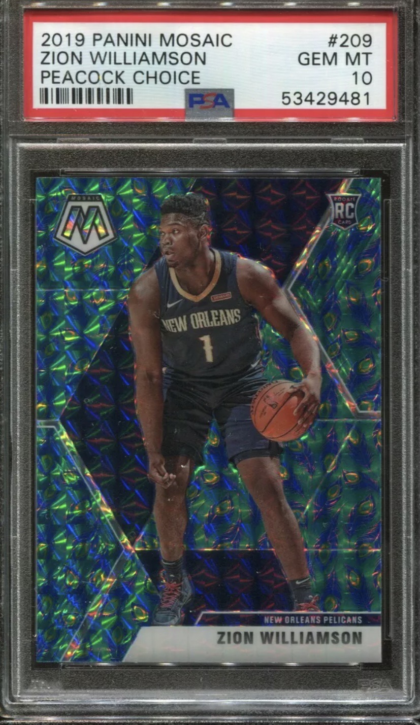 Panini Mosaic basketball examples