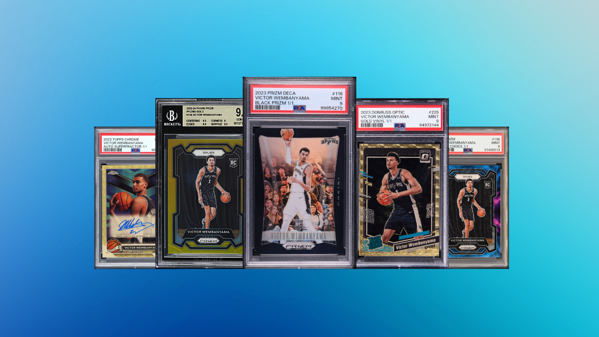 Victor Wembanyama’s Top 10 Rookie Cards In Existence: The Best Of The Best