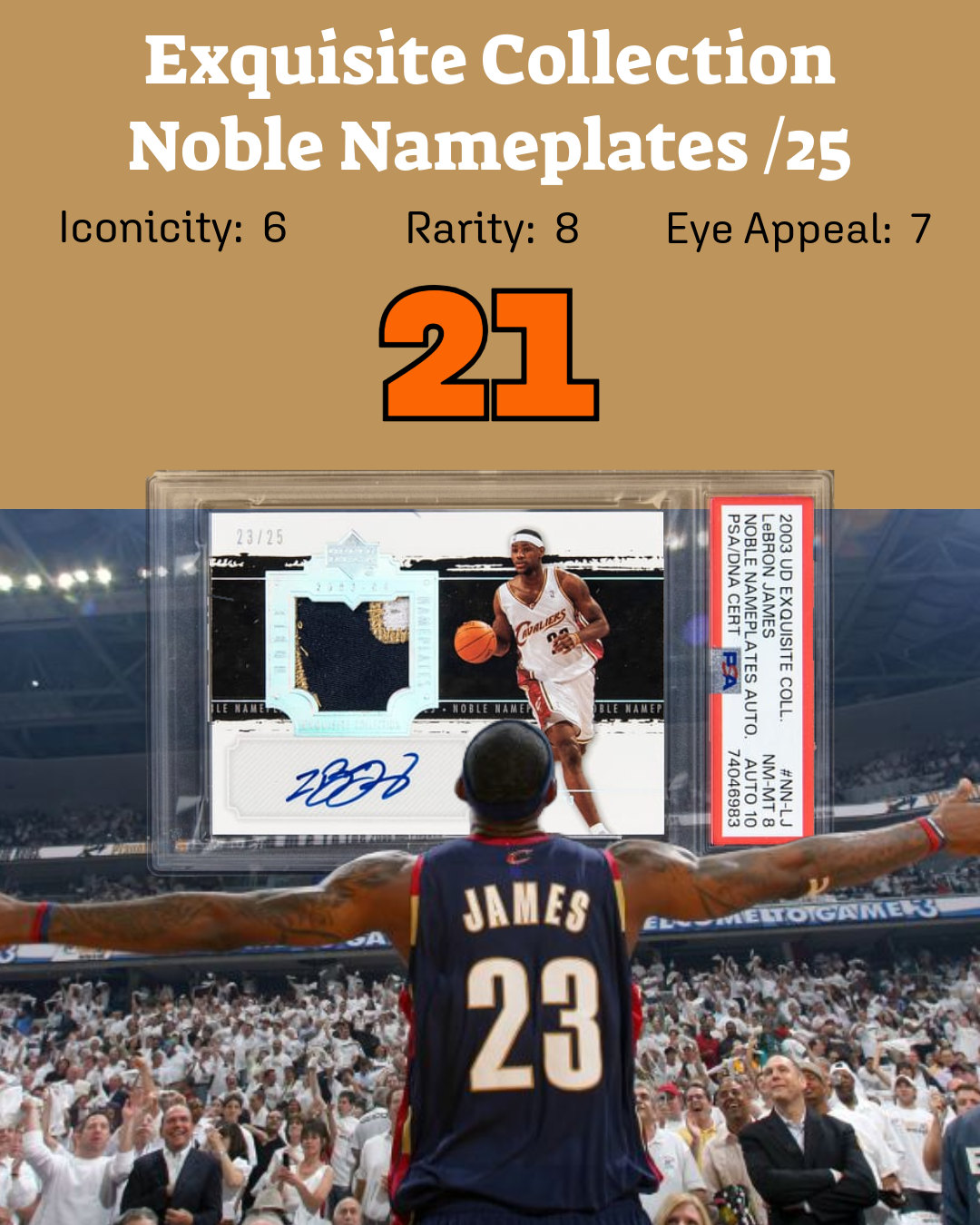 Exquisite Collection Noble Nameplates /25