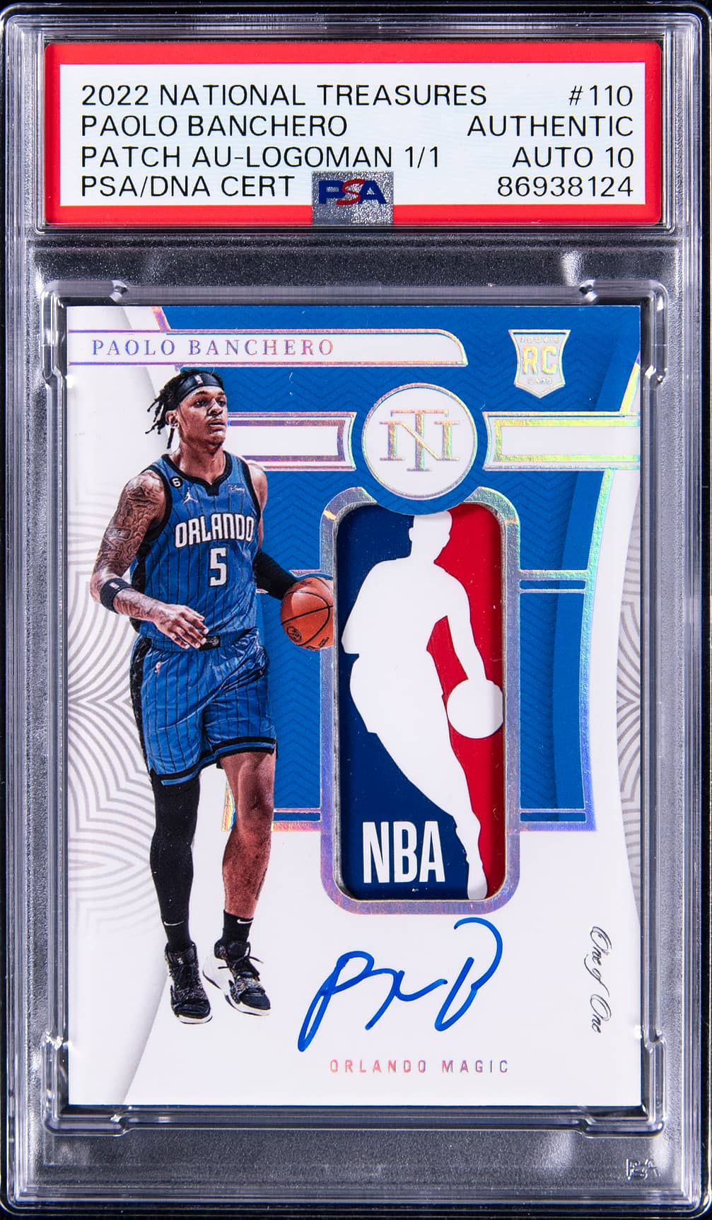 2022 Panini National Treasures Rookie Logoman Autograph