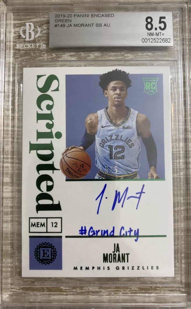 Panini Encased basketball examples