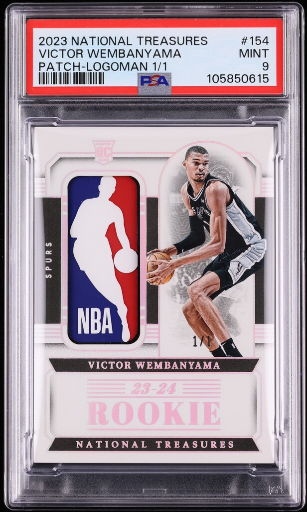 2023 National Treasures Rookie Logoman Patch 1/1 