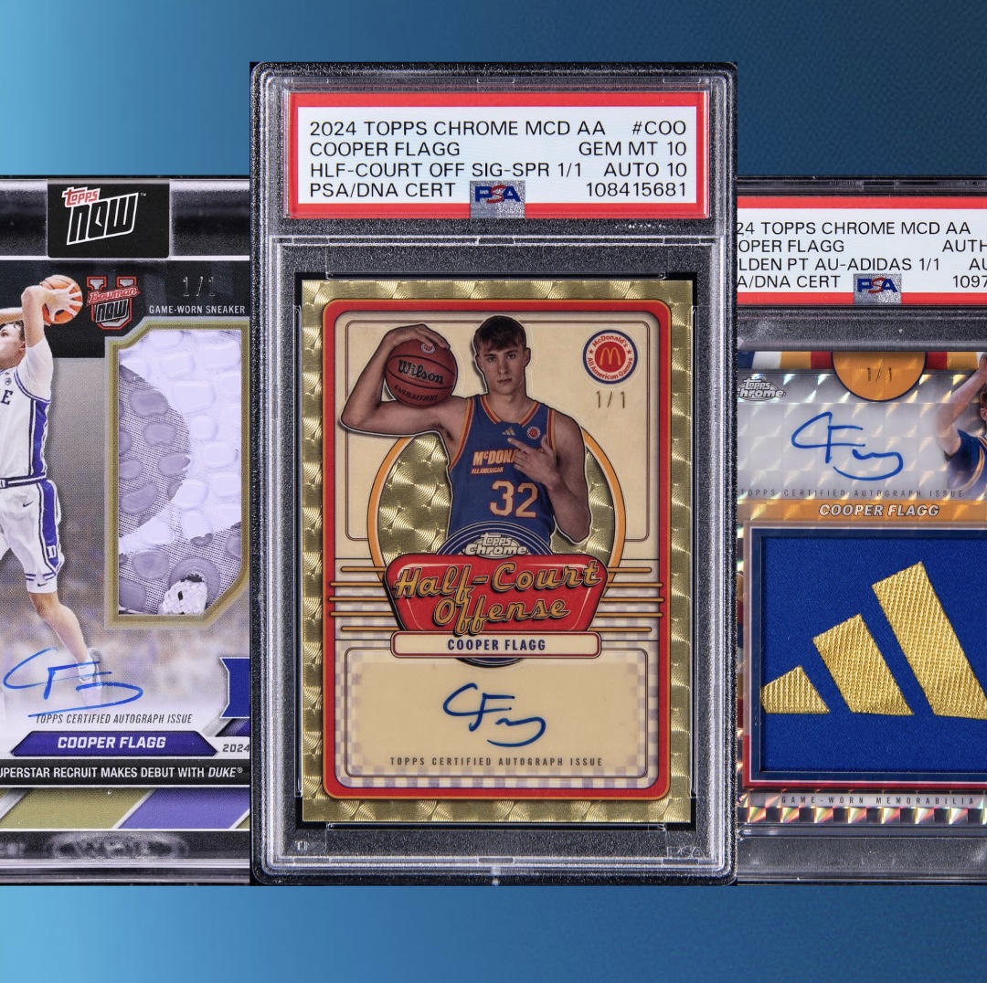 Top 5 Cooper Flagg Card Sales of All Time