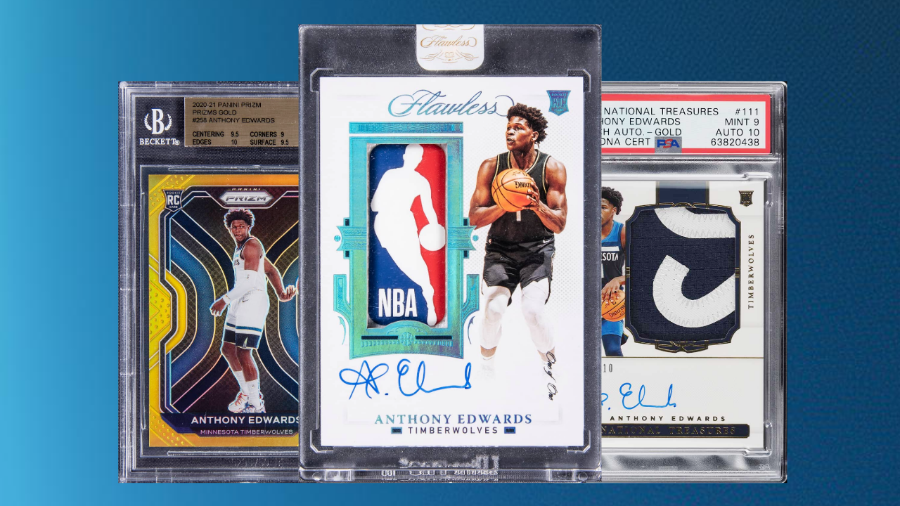 Top 5 Anthony Edwards Card Sales of All Time