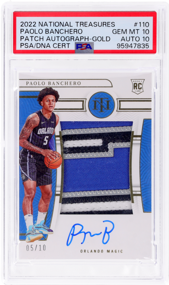 Top 5 Paolo Banchero Card Sales Of All-Time