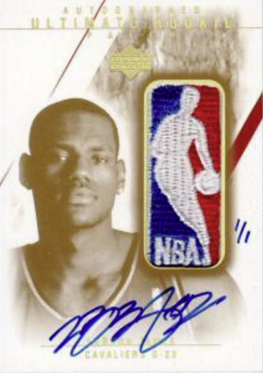 LeBron Ultimate Rookie Logoman Autograph