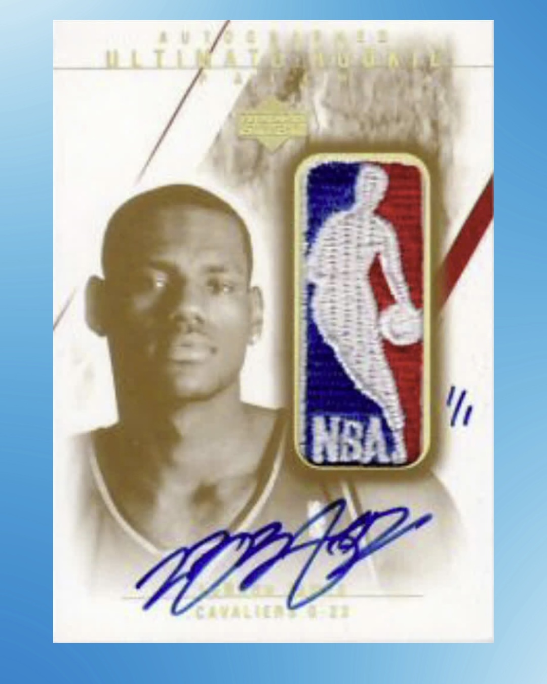 How Much Would LeBron James’ Best Rookie Logoman Card Sell For?