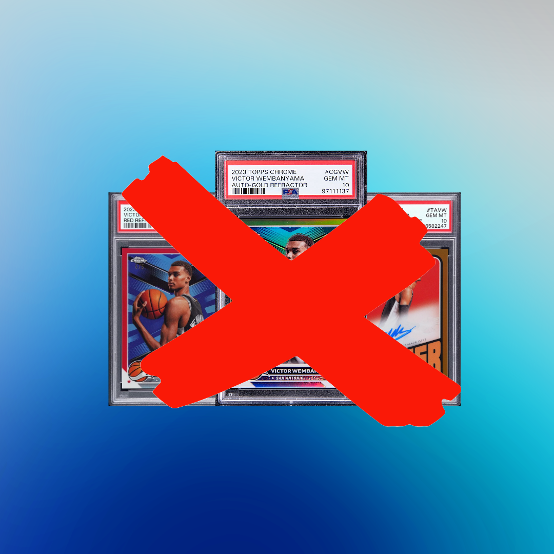 Why 2023 Topps Chrome Wembanyama Rookies Won’t Be Remembered Fondly