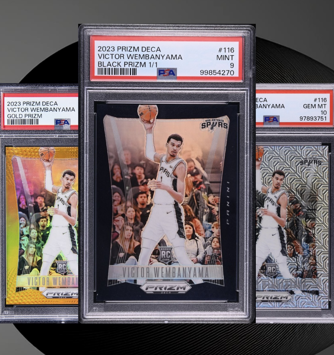 Panini Prizm Deca basketball examples