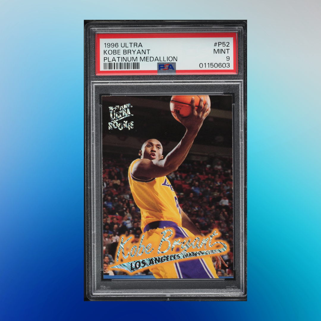 1996 Fleer Ultra Kobe Bryant Platinum Medallion PSA 9