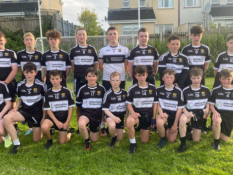 Heartbreak for our U14s
