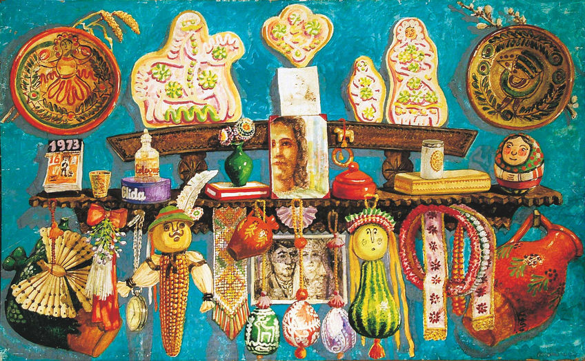Fedor Manaylo – art – paintings – painting – artwork - rusyn culture - ruthenian art - museum collection – interior design - fine art - Carpatho-Rusyn – artist - My Shelf