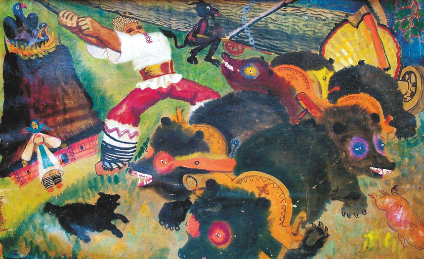 Fedor Manaylo – art – paintings – painting – artwork - rusyn culture - ruthenian art - museum collection – interior design - fine art - Carpatho-Rusyn – artist - Strong Ivanko
