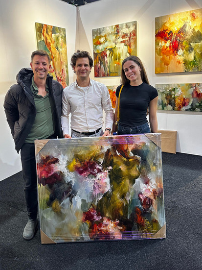 Painting_Abstract_Art_Interior_design_Noble_Art_Nexus_Festmenyek_Lakberendezes_London_Battersea_Art_Fair_Autumn_2025_IMG_5495