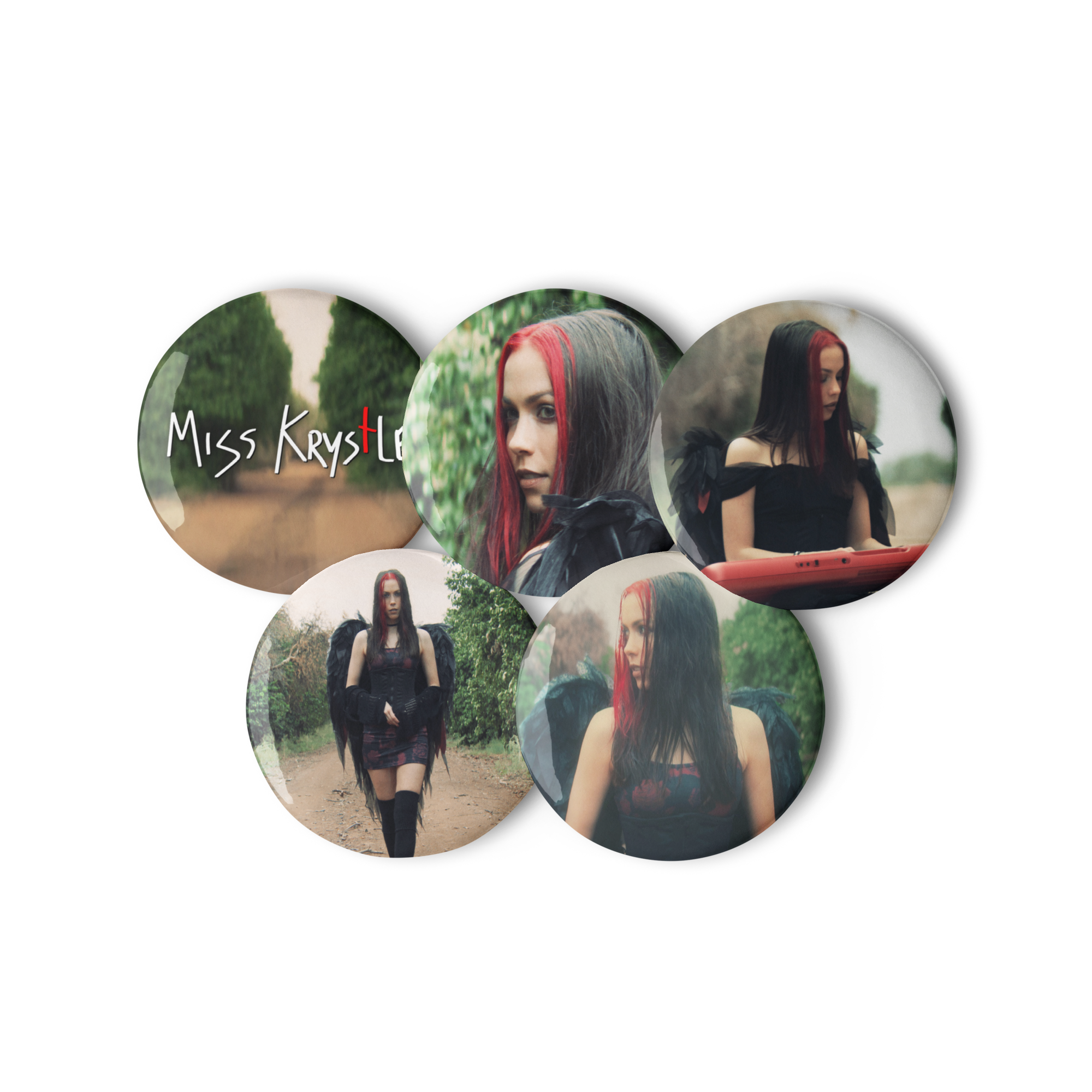 Numb Angel (5 Button Pack)