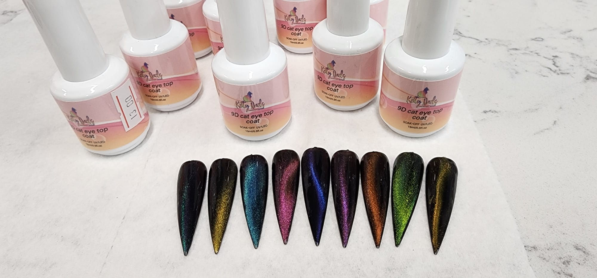 KITTY NAILS CAT EYE TOP COAT