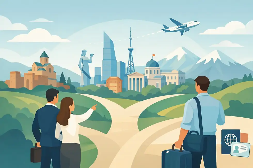 Best Residency Pathways in Georgia for International Clients