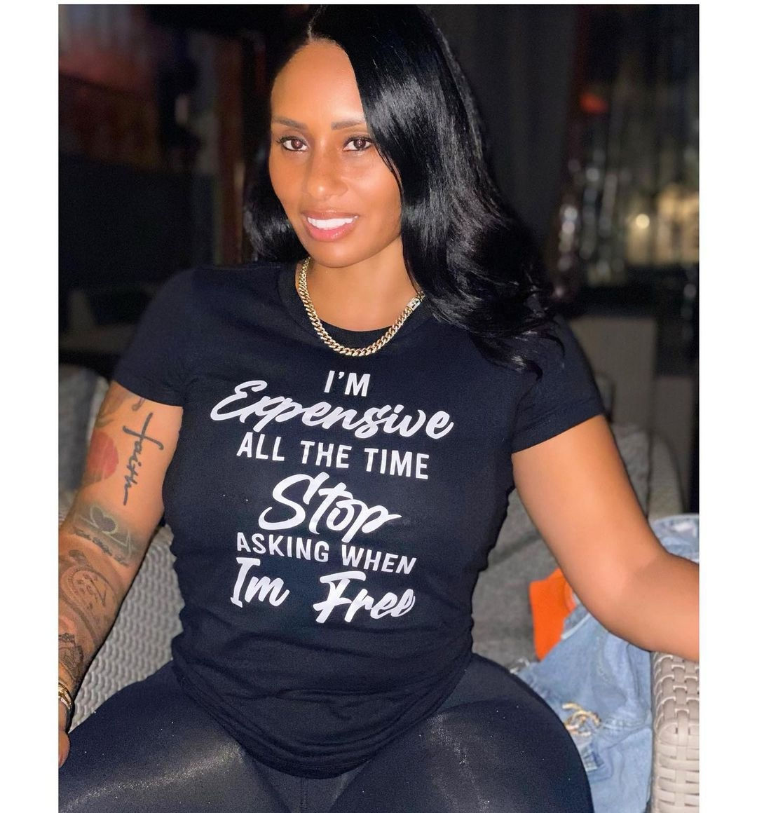 Letter Print T-shirt