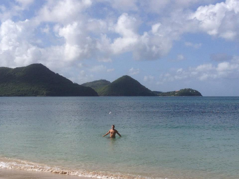 A snap from our honeymoon in 2012. Anyone notice what's missing in the background?