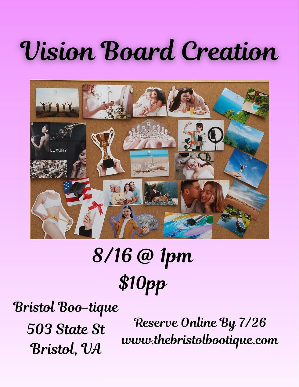 Vision Board Creation