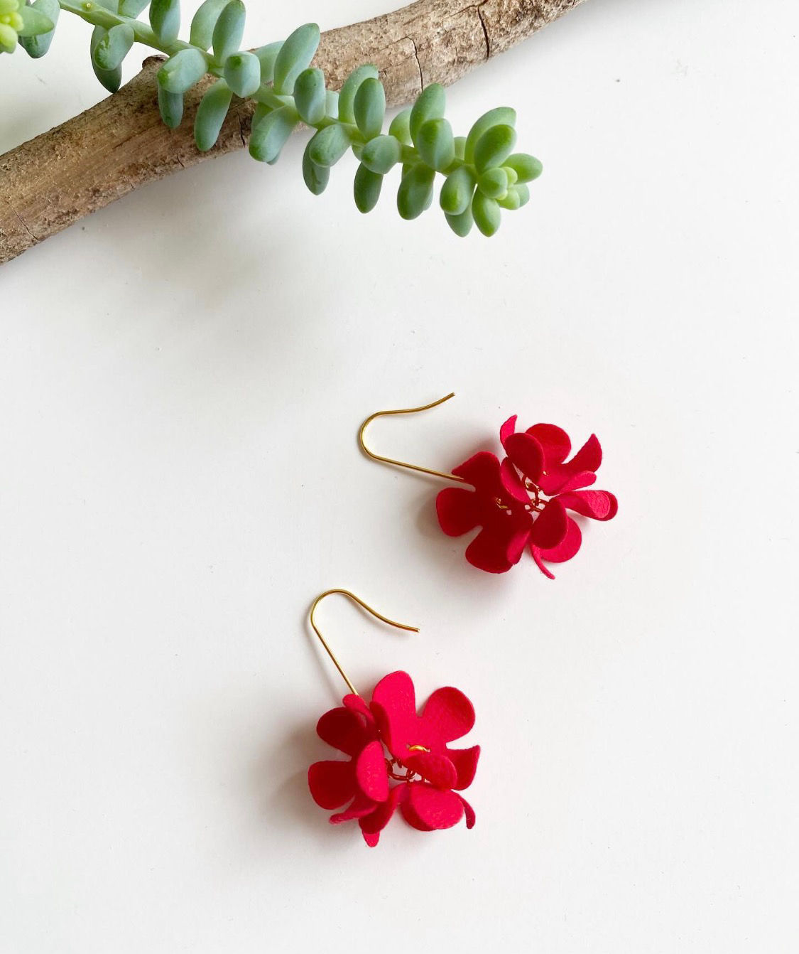 Boucles d’oreilles Agapanthes
