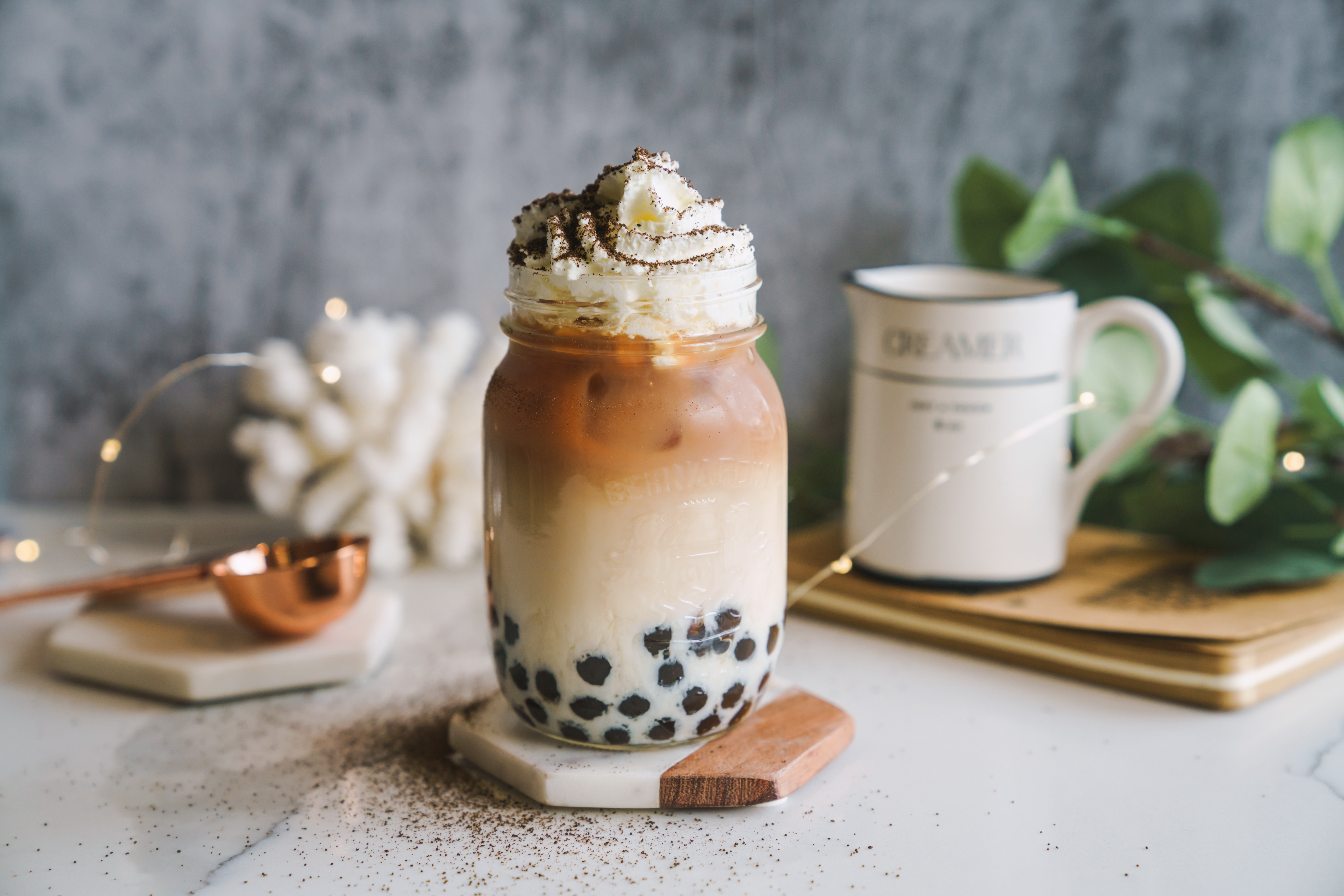 Arranged Food and Objects