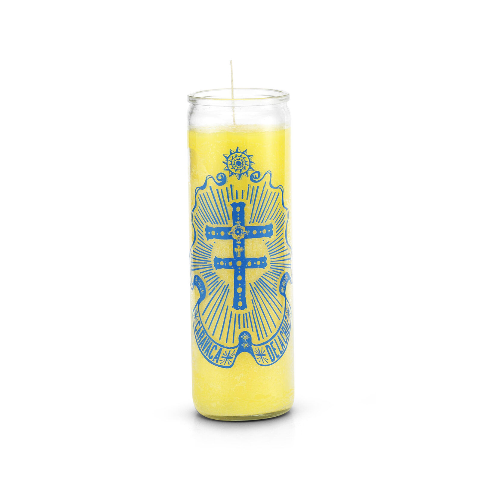 Cross of Caravaca 7 Day 1 Color Prayer Candle