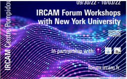 "The Spirit of the Giant Tree" will be showcased at IRCAM Forum in NYC, USA.