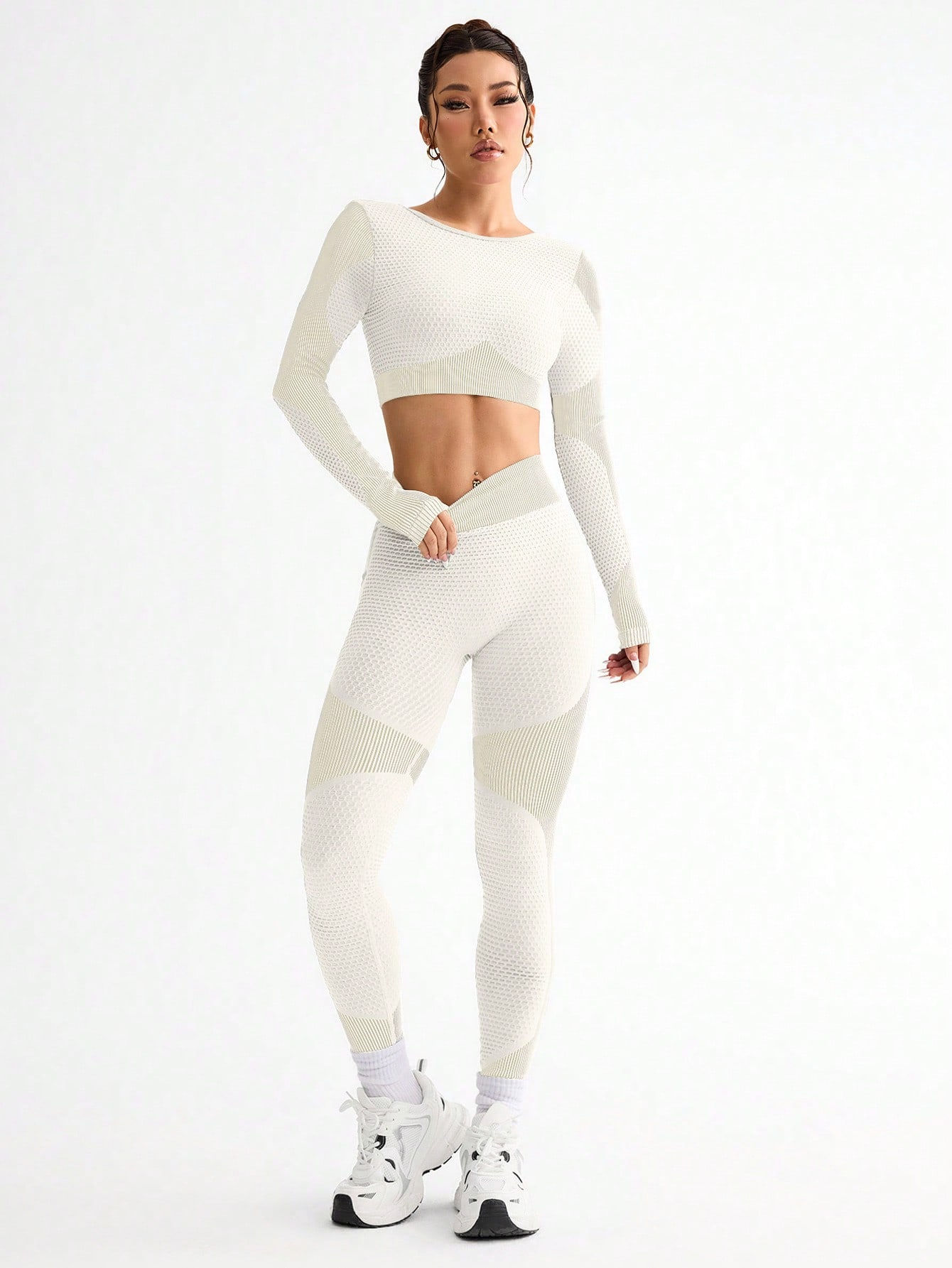 Seamless UltraFit Fitness Set – High Compression and Maximum BreathabilitySeamle