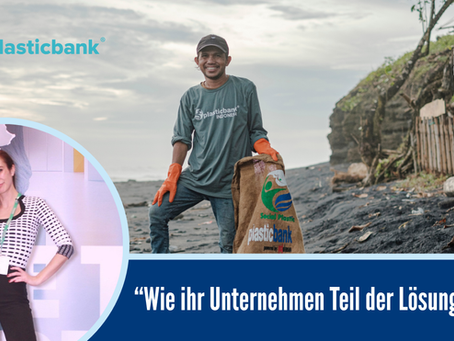 Webinar plasticbank und DBN mit Julie Hellmann