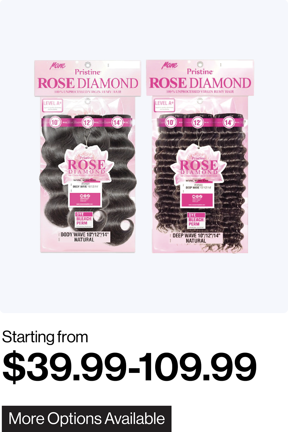 Thumbnail: MANE CONCEPT Pristine Rose Diamond