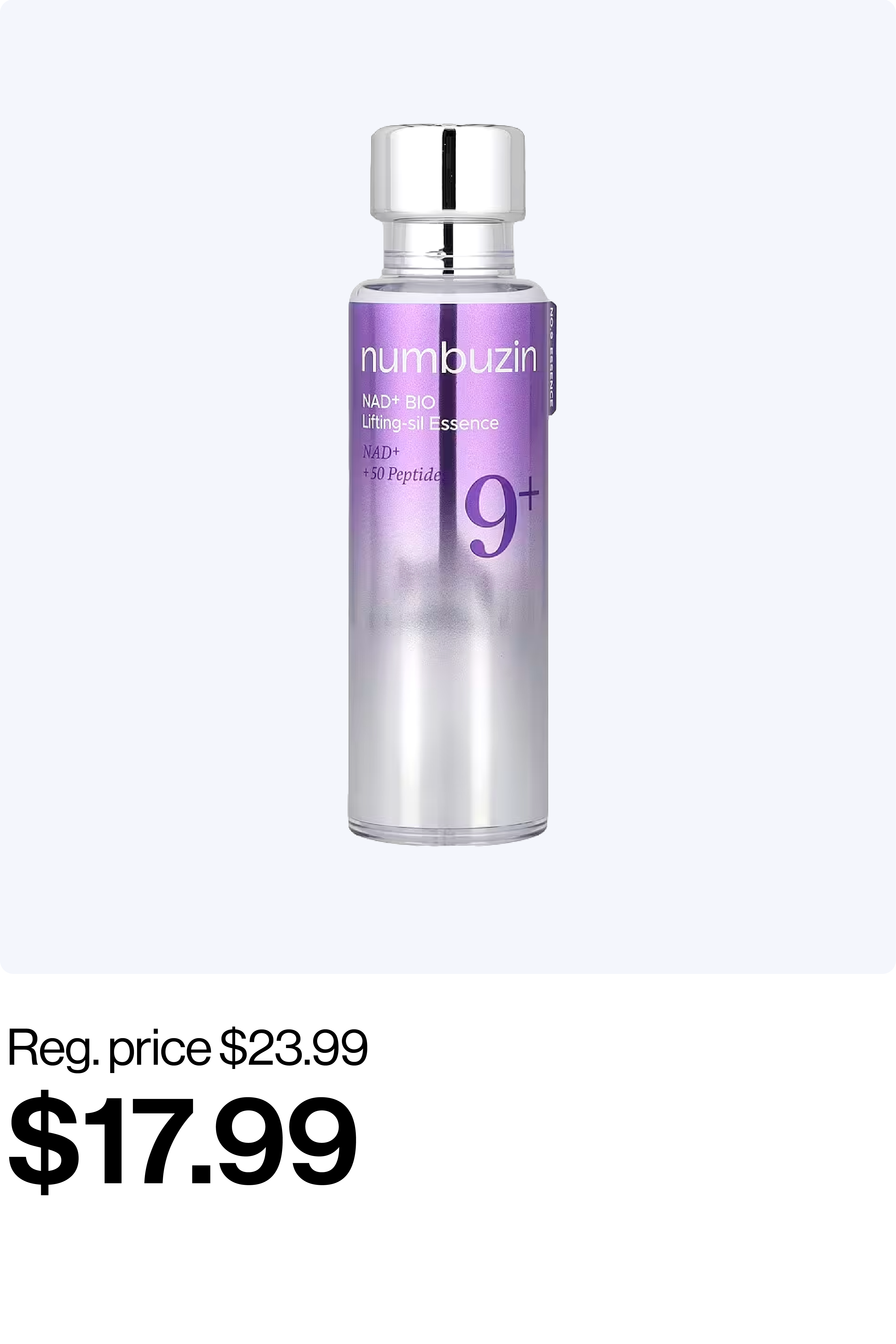 NUMBUZIN No.9 NAD+Bio Lifting Essence 50ml