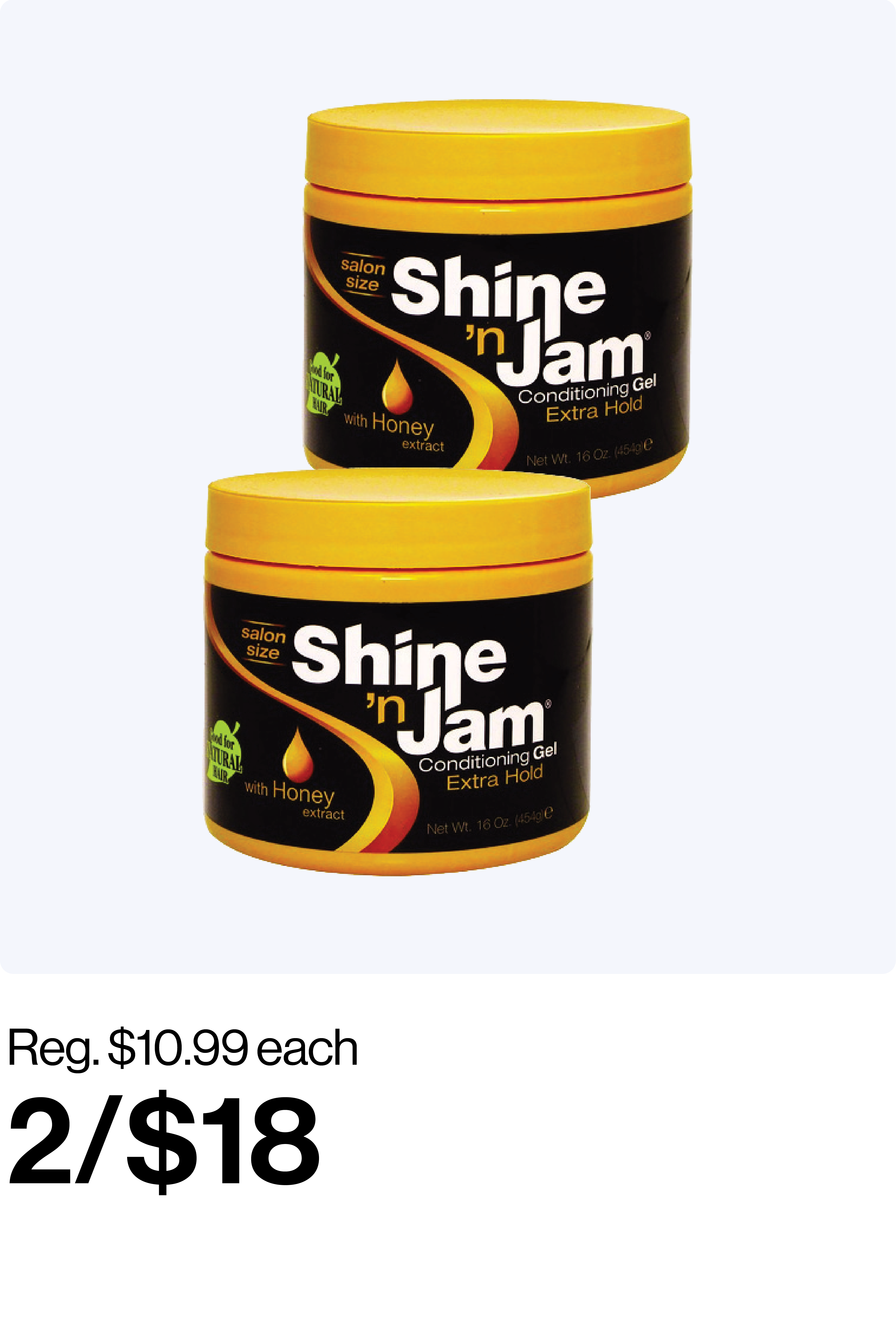 SHINE 'N JAM Conditioning Gel Extra Hold 16 oz