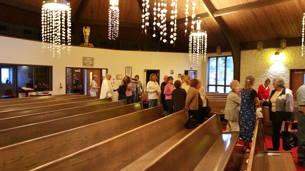 Waiting to Venerate Relic