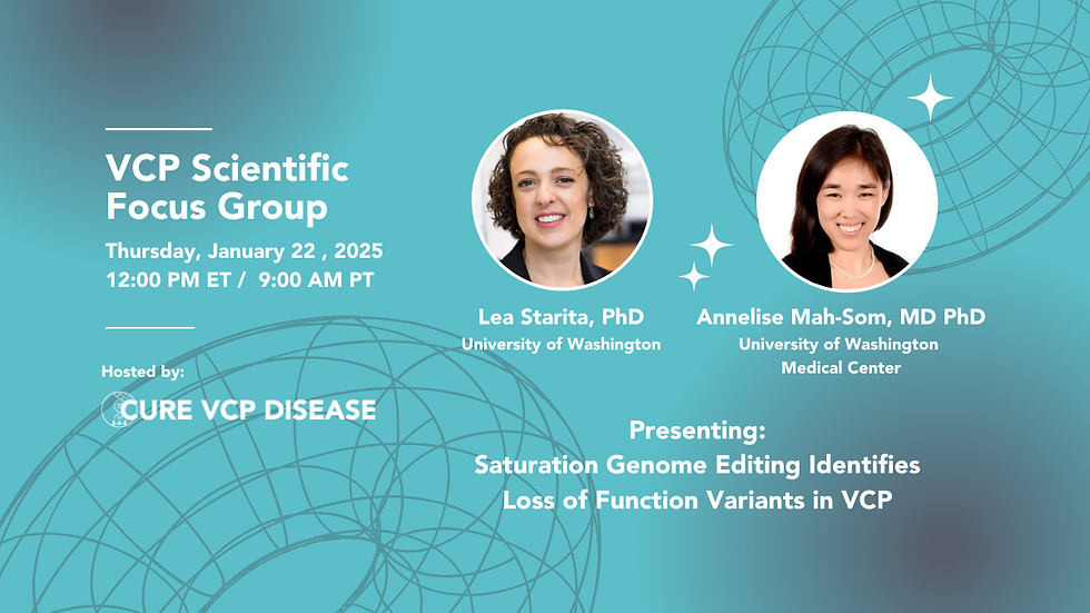 VCP Scientific Focus Group