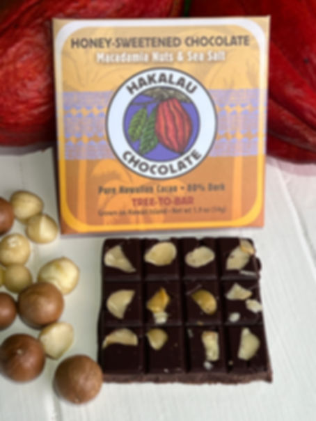 Hakalau Chocolate with Macadamia Nuts - 6 Bar Bundle
