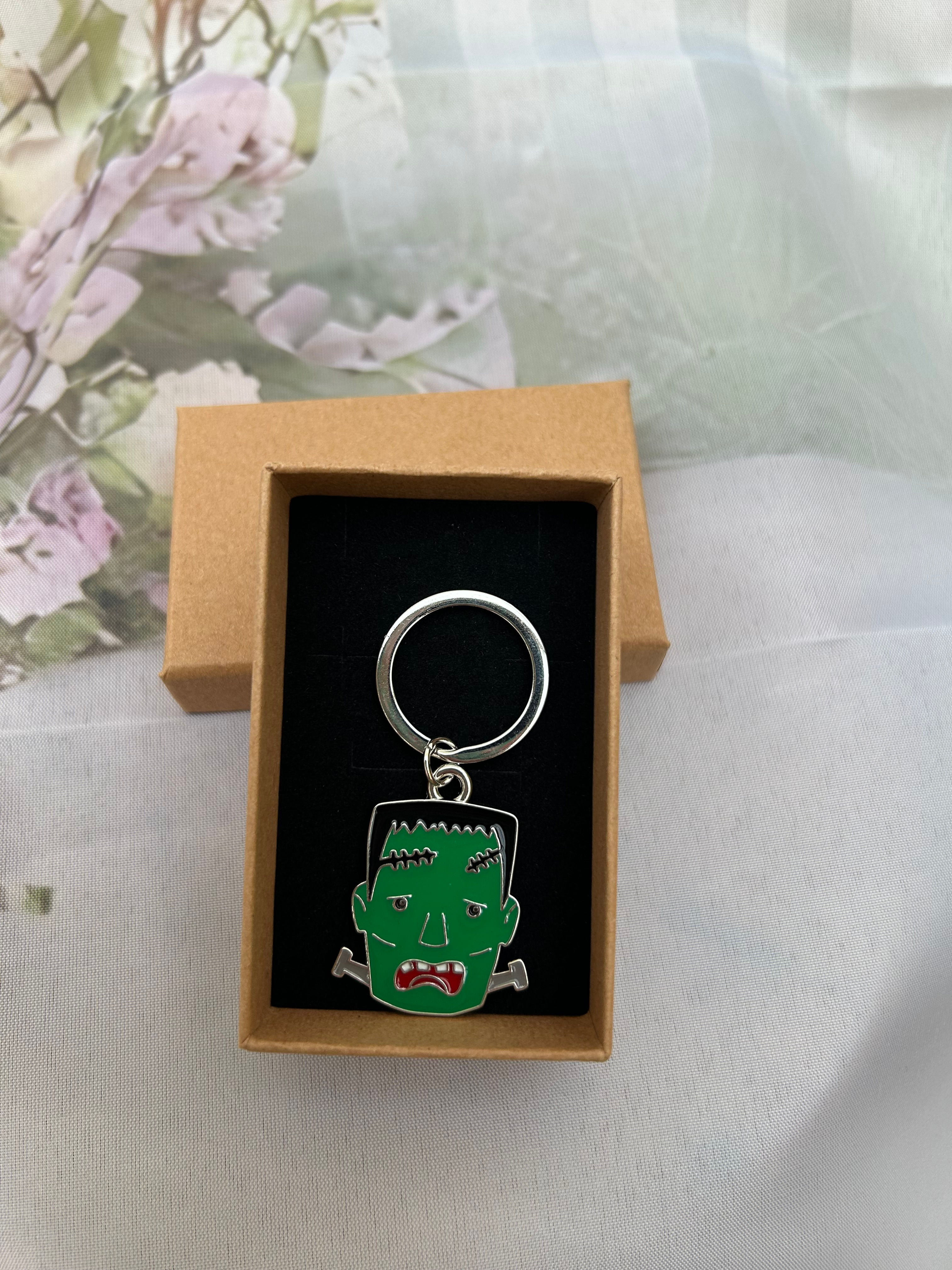 Monster Frank Enamel Keyring