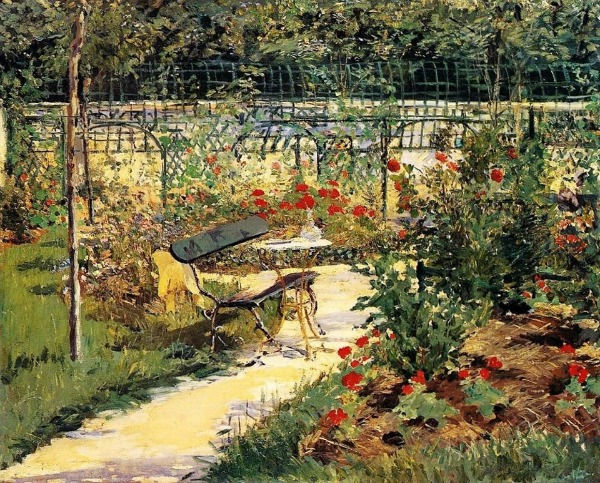 Mon Jardin, Edouard Manet (1881.)