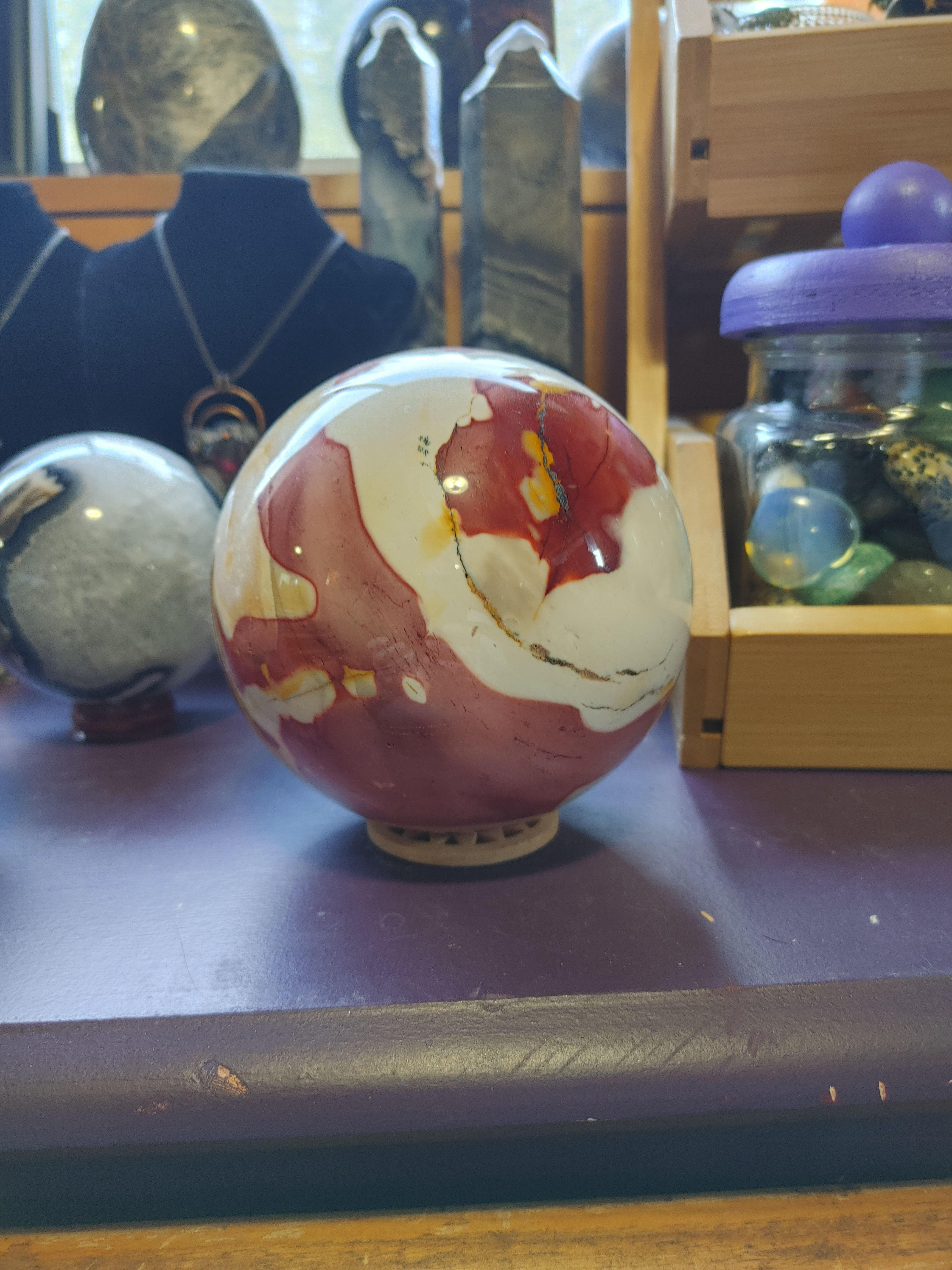 Mookaite Sphere