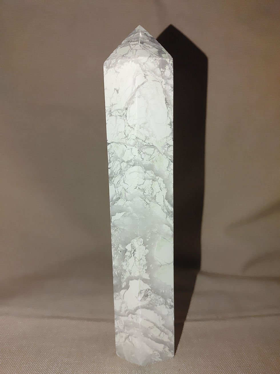 Thumbnail: Large Howlite Point